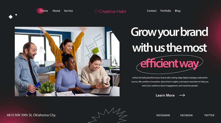 A business growing with digital solutions